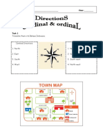 Soal Kelas 6 About Cardinal Direction