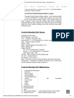 Download 5 Contoh Biodata Pribadi Riwayat Hidup Lengkap  Katapengertian by koko SN358055948 doc pdf