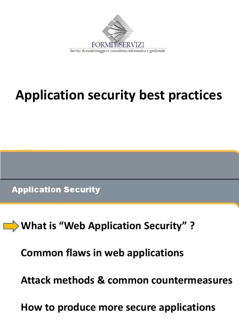 Lezione Argiolu - Master Roma3!3!12-2010 - Application Security - Intro ...