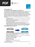 It Essentials 6.0: PC Hardware and Software (Comptia A+)