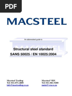Back Mark Measurements for RSA Steel | PDF | Mechanical Engineering ...