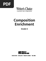 Composition Enrichment: Grade 6