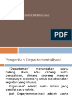 Departementalisasi