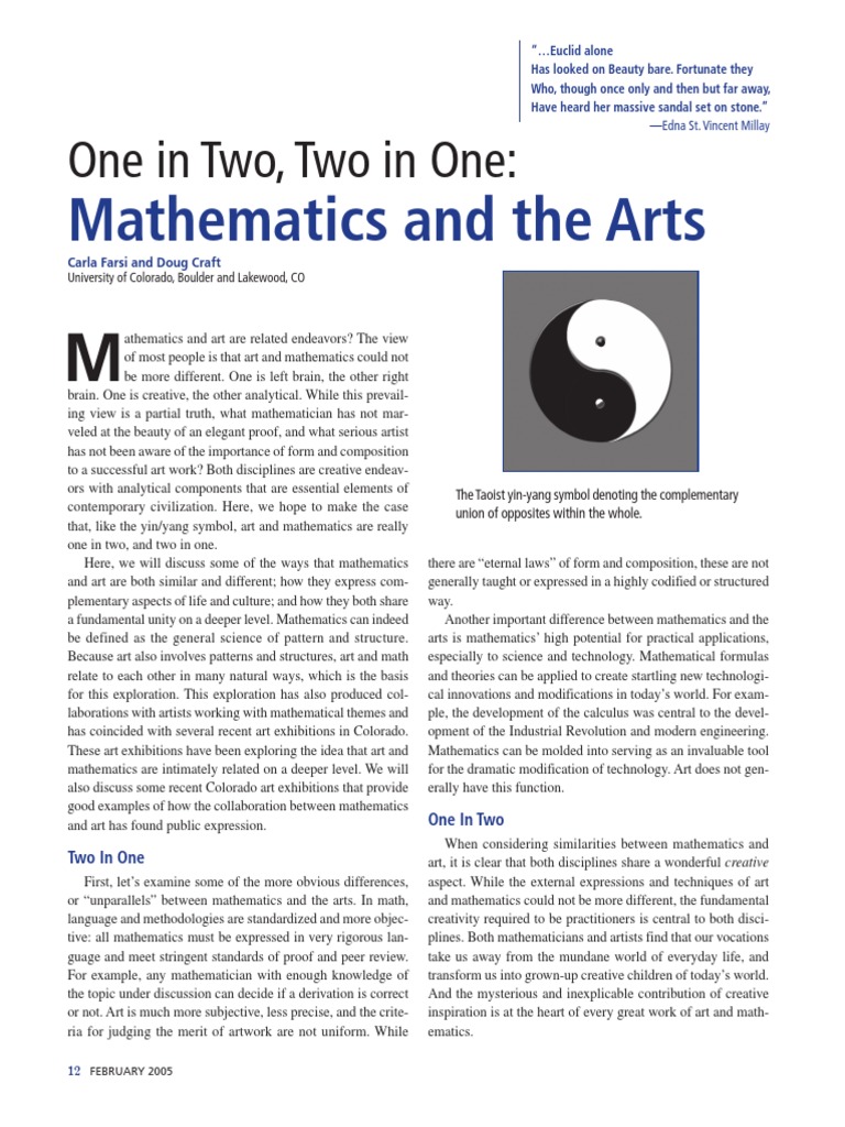 Math Art Pdf Pdf Abstract Art Teaching Mathematics