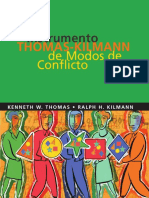 Test Estilo de Afrontamiento Del Conflicto - Kilmann