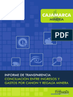 Cajamarca Informe Transparencia