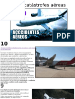 Top 10 Catástrofes Aéreas