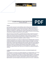 El Análisis Del Discurso Según Carlos Vaz Ferreira