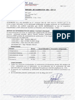 Certificado de Calibración Nº027-16 - Estación PDF