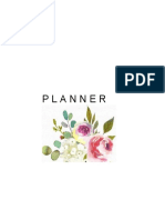 August2017 Planner