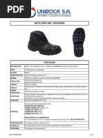 Ficha Tecnica Uniroca Bota Fenix Ref 5022236506
