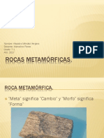 Rocas Metamórficas