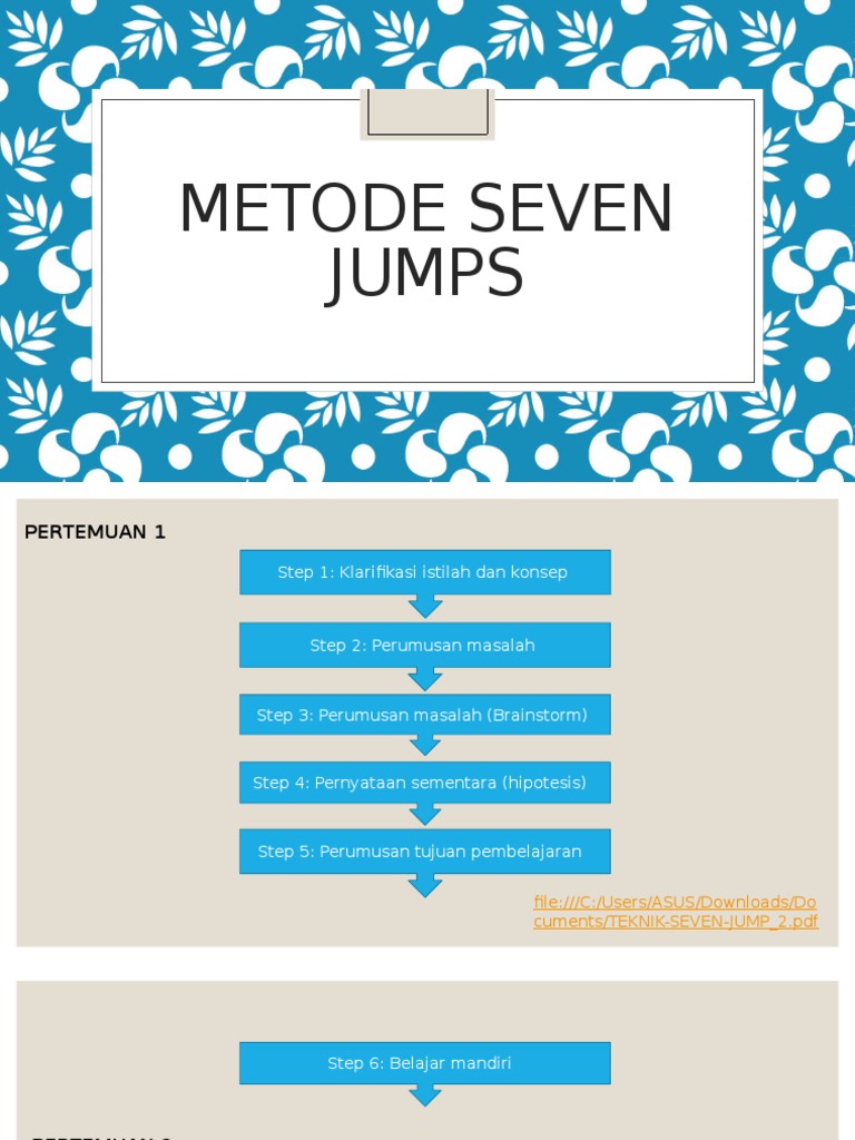 Metode Seven Jump untuk Pembelajaran | PDF