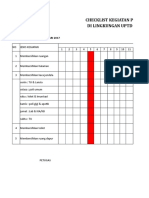 Checklist Kebersihan