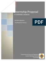 Internship Proposal Asahimas