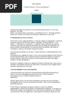 Como Foi Escrito o Livro Dos Espíritos (Jáder Sampaio)