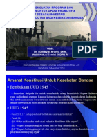 Potensi Penguatan Program Dan Anggaran Utk Preventif & Promotif Utk Penguatan Investasi Berkelanjutan Bidang Kesehatan - Bu Sumarjati-Wkl Ket. Komisi Ix DPR