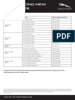New GST Prices on Jaguar Cars