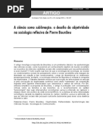 Gabriel Peters -- Sobre Bourdieu