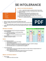 Lactose Intolerance Patient Education Handout 8th Grade