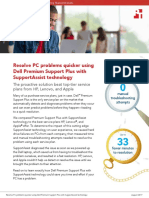 Resolve PC Problems Quicker Using Dell Premium Support Plus With SupportAssist Technology