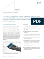 PTC Creo Parametric Data Sheet