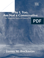 James M. Buchanan - Why I, Too, Am Not A Conservative PDF