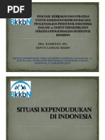Download Evaluasi Kebijakan  Strategi Kespro Utk ian Penduduk 10 Thn Terakhir Dan Antisipasi Kedepan BKKBN by sutopo patriajati SN35809876 doc pdf