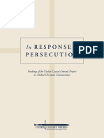In Respone to Persecution Report