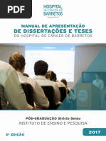 Manual de Apresentação de Dissertações e Teses 2017