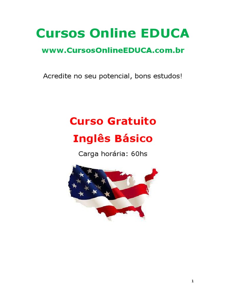 Curso Ingles Basico PDF | PDF