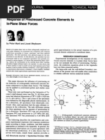 1990-CONCR - presTRES-Marti-Meyboom - (ACI) - Design of Prestressed Concrete ELements To in Plane Shear Foces