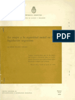 La Mujer y La Seguridad Social en La Argentina.