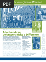 Adopt-an-Area Volunteers Make A Difference: YES! I Want To Support FLOW For Cleaner Water!