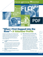 Spring - Summer 2010 Flow Information Newsletter, Friends of The Lower Olentangy Watershed