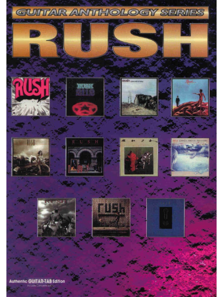 kenchan RUSH / ラッシュ ANTHOLOGY ギタースコア Rush Guitar Anthology | PDF
