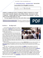 Black and British - Full Feature - Intermediate English Resource