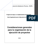 Consideraciones generales para la organizacion de la ejecucion de proyectos.pdf