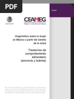 Trastornos Alimenticios Mujer Ceameg