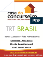 Apostila Questoes Aula Extra Trt Brasil Direito Constitucional Andre Vieira