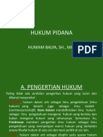 Hukum Pidana 1