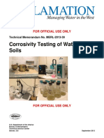 Corrosivity Testing of Waters and Soils