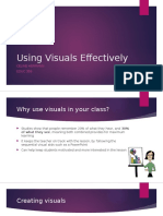 Using Visuals Effectively