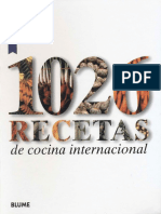 1026 Recetas de Cocina Internacional Vegetarianaw