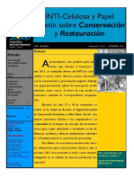 Boletín Sobre Conservación y Restaración PDF