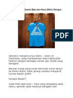 Cara Membuat Desain Baju Dan Kaos Distro Dengan Coreldraw