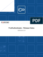 Fortiauthenticator 5.0.0 Release Notes