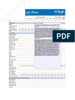 12 Month Cash Flow