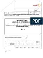 Reporte Tecnico de Ubicacion de Detectores de Gas