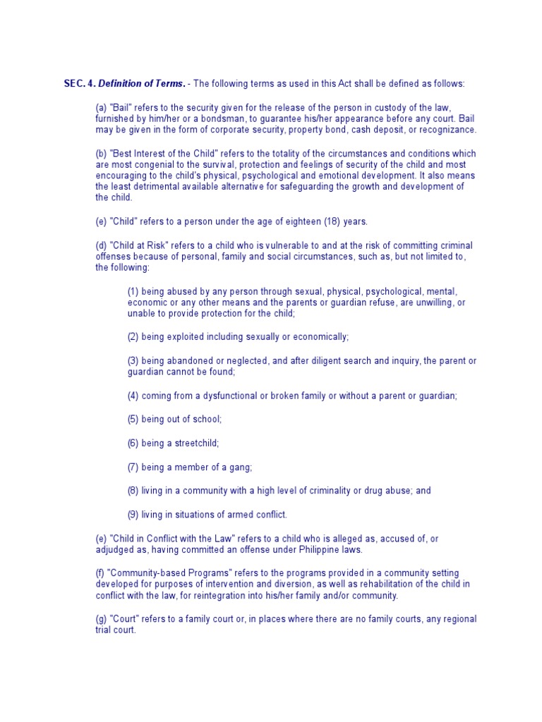 Salient provisions of ra 9344 picture